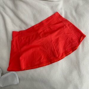 Bright orange Swim mini skirt